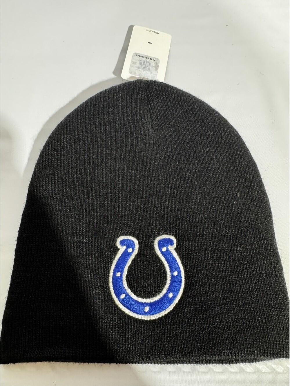 Indianapolis Colts NFL Cuffless Classic Knit Hat Beanie Cap~ New with Tags